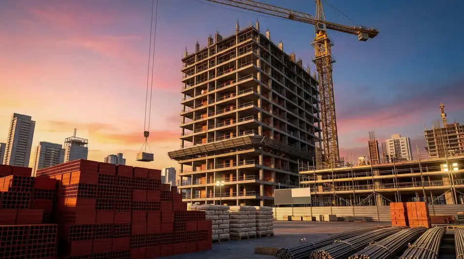 Construção civil e incorporadoras brasileiras na transição tributária 2026-2033 - RET 4% Lei 10.931, patrimônio de afetação Lei 4.591, ITBI municipal, cadeia cimento aço tintas - MRV, Cyrela, Tenda, Eztec, Direcional - Grik Contabilidade