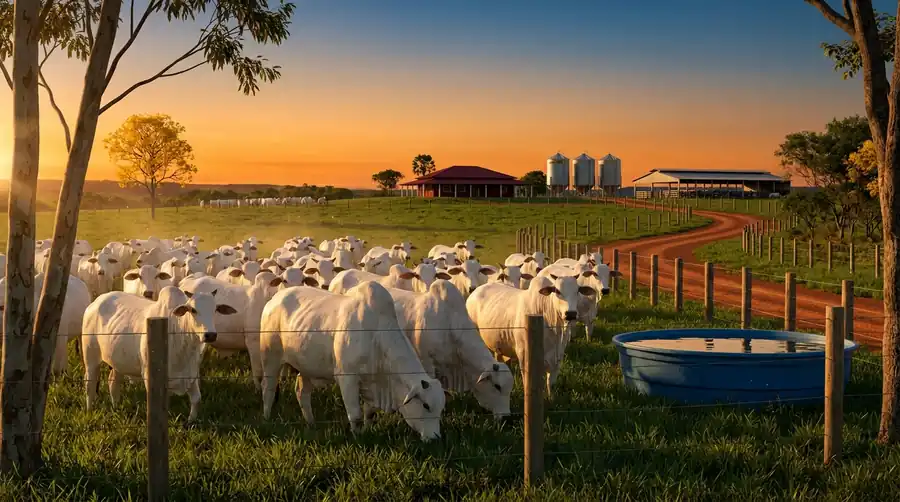 Pecuária de corte e frigoríficos brasileiros na transição tributária 2026-2033 - Funrural pecuário, crédito presumido boi gordo, imunidade exportação carne - JBS, Marfrig, Minerva, BRF, Aurora - Grik Contabilidade