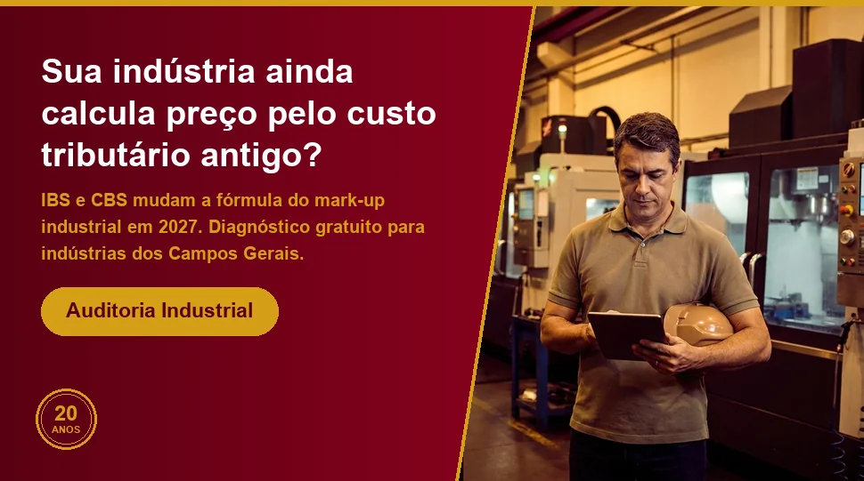 Sua indústria de alimentos vai deixar crédito na mesa em 2027 - Diagnóstico Grik Contabilidade Sua indústria de alimentos vai deixar crédito na mesa em 2027 - Diagnóstico Grik Contabilidade